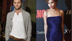 Pennas Badgley ir Zoe Kravitz