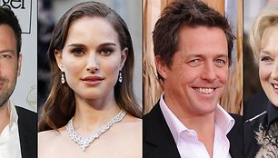 Benas Affleckas, Natalie Portman, Hugh Grantas ir Meryl Streep