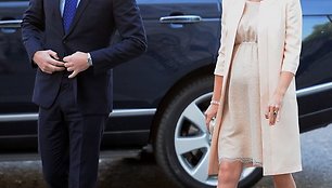 Princas Williamas ir Kembridžo hercogienė Catherine (2013-ųjų birželį)