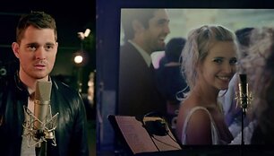 Michaelas Buble ir Luisana Lopilato vaizdo klipe &bdquo;Close Your Eyes&ldquo;