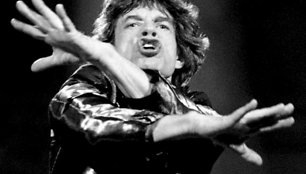 „The Rolling Stones“ vokalistas Mickas Jaggeris