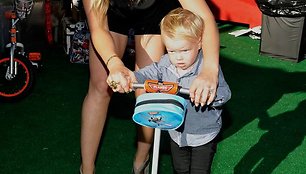 Hilary Duff su sūnumi Luca