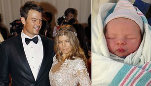 Fergie ir Josho Duhamelio pirmagimis Axlas Jackas