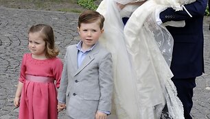 Danijos princas Christianas &scaron;venčia 8-ąjį gimtadienį