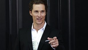 Matthew McConaughey švenčia 44-ąjį gimtadienį