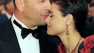 Prieš 26-erius metus susituokė Bruce'as Willis ir Demi Moore
