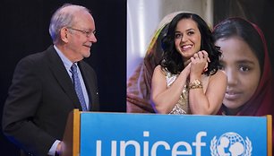 Katy Perry paskelbta naująja UNICEF geros valios ambasadore