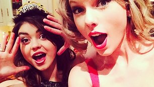 Sarah Hyland ir Taylor Swift