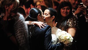 Vestuvės per &bdquo;Grammy&ldquo; apdovanojimų ceremoniją