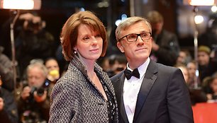 Christophas Waltzas su žmona Judith Holste