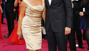 Aktorius Leonardo DiCaprio su mama Irmelin