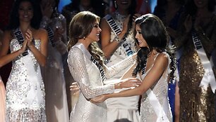 &bdquo;Mis Visata&ldquo; Gabriela Isler su pirmąja vicemis ispane Patricia Yurena Rodriguez