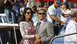 George'as Clooney ir Amal Alamuddin 