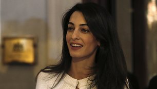 Amal Clooney Atėnuose