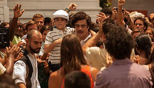 Benicio del Toro filme „Eskobaras: Kruvinas rojus“