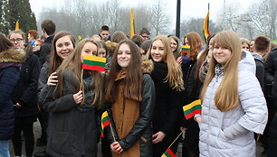 Akcijos &bdquo;Yra Lietuva&ldquo; akimirka