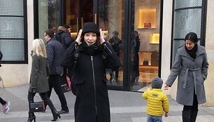 Justina Jančiauskaitė Paryžiuje
