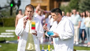 Džiugas Siaurusaitis ir Vitalijus Cololo