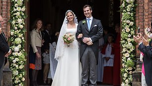 Belgijos princesės Alix de Ligne ir grafo Guillaume'o de Dampierre'o vestuvės
