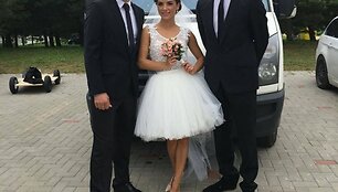 Tomas Ali&scaron;auskas, Irūna Puzaraitė-Čepononienė ir Žygis Stakėnas