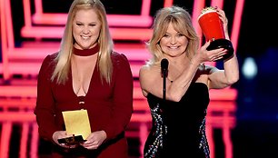 Amy Schumer ir Goldie Hawn 