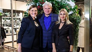 Kristina Vasiliauskienė, Vytautas Grubliauskas ir Eglė Jackaitė