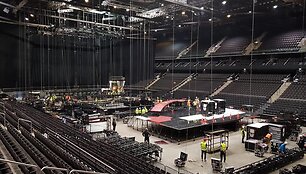 &bdquo;Žalgirio&ldquo; arena ruo&scaron;iama &bdquo;Queen&ldquo; koncertui