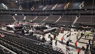 &bdquo;Žalgirio&ldquo; arena ruo&scaron;iama &bdquo;Queen&ldquo; koncertui