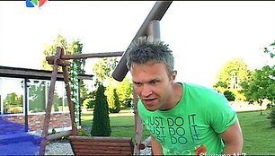 Laidos &bdquo;A&scaron; myliu Lietuvą&ldquo; akimirka