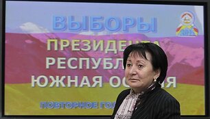 Opozicijos kandidatė į Pietų Osetijos prezidentus Ala Džiojeva