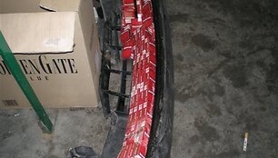 Muitininkų aptiktos cigaretės