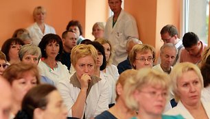 KKL medikų bendruomenę sutrikdė savivaldybės sprendimas skirti laikinąjį direktorių iš kitos gydymo įstaigos.