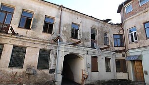K.Donelaičio gatvėje kilo gaisras.