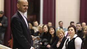 Kaune įsikūrusio judėjimo &bdquo;Dirbam Kaunui&ldquo; vienas iniciatorių &ndash; G.Labanauskas. 