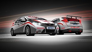 WTCC varžyboms paruoštas „Honda Civic“