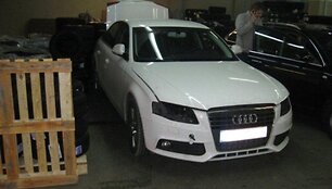 Apvogtas &bdquo;Audi&ldquo; automobilis