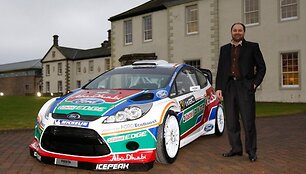 2011 metų &bdquo;Ford Fiesta WRC&ldquo; automobilis