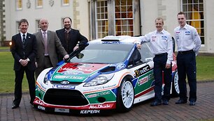 2011 metų &bdquo;Ford Fiesta WRC&ldquo; automobilis