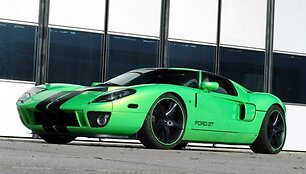 &bdquo;Ford GT&ldquo; bus varomas ir elektra?