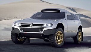 2011 metų &bdquo;Volkswagen Touareg&ldquo; dykumų lenktynių koncepcinis modelis