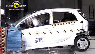 &bdquo;Mitsubishi i-MiEV&ldquo; &ndash; pirmasis &bdquo;Euro NCAP&ldquo; testuotas elektromobilis