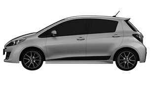 2012 m. &bdquo;Toyota Yaris&ldquo;