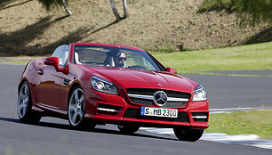 2012 m. „Mercedes-Benz SLK“ kabrioletas