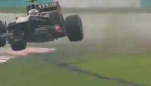Vitalijaus Petrovo skrydis Malaizijos GP metu