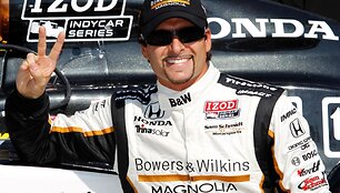 &bdquo;IndyCar&ldquo; lenktynių Teksase kvalifikacijos akimirka