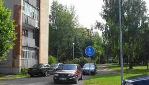 Užstatytas dviračių takelis Roki&scaron;kyje