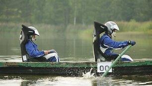 Ralis gali vykti ir valtyje