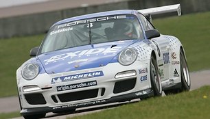 „Porsche Carrera Cup GB“ lenktynės „Rockingham Motor Speedway“ trasoje 