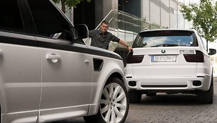 „Range Rover Sport“ ir BMW X5