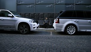 „Range Rover Sport“ ir BMW X5